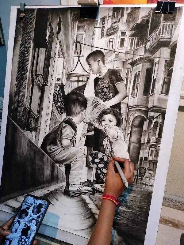 Deep school of Fine Art | best fine art institute in delhi | BFA Entrance exam preparation coaching & Hobby painting