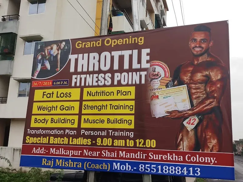 Throttle fitness point