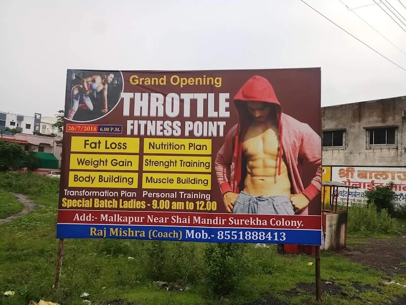 Throttle fitness point