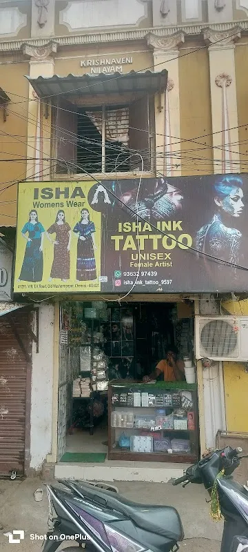 ISHA ink tattoo