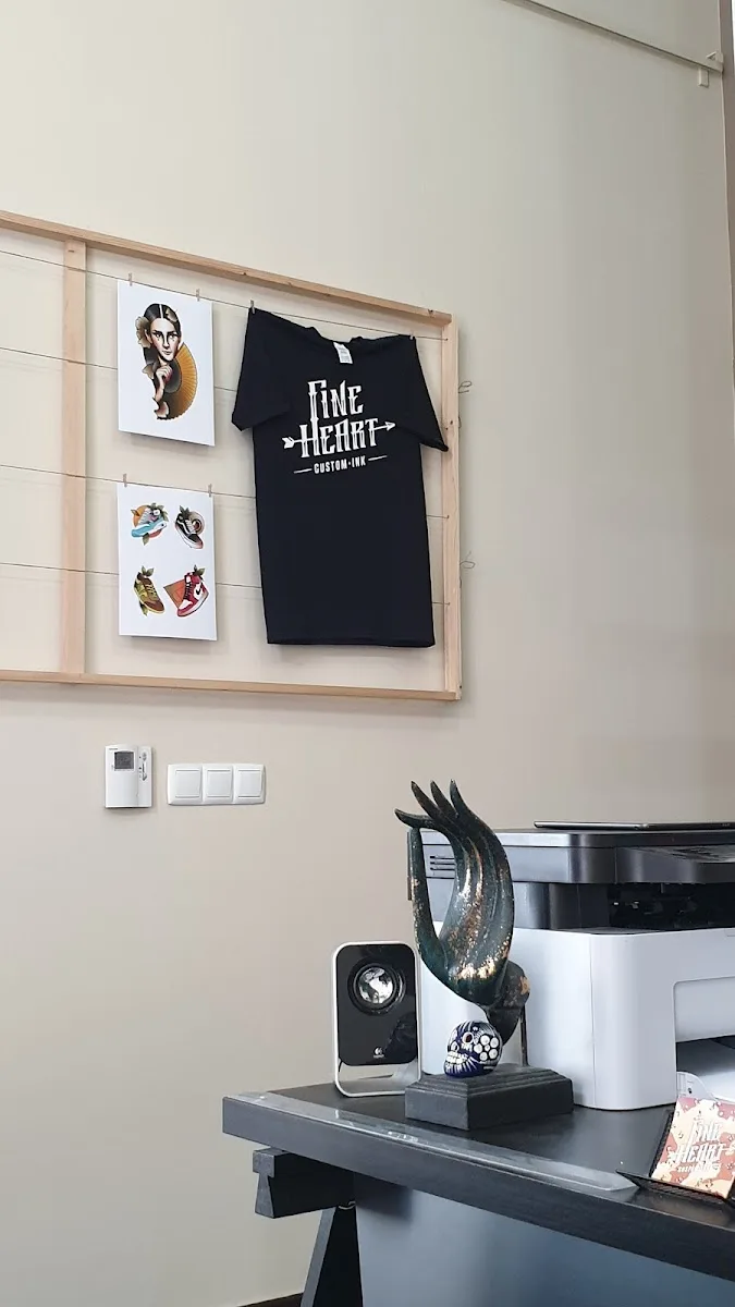 FINE HEART CUSTOM INK / TATTOO STUDIO BUDAPEST