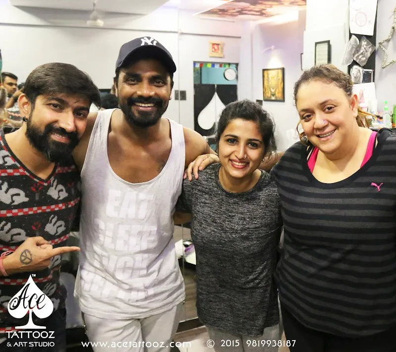Ace Tattooz & Piercing studio Colaba south Mumbai