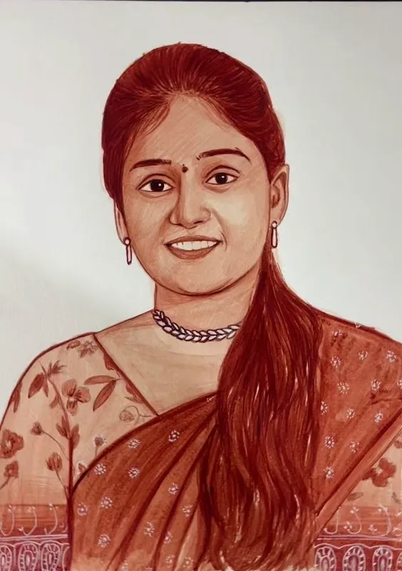 Blood art | pencil sketch | Kishor kanna Arts