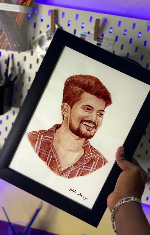 Blood art | pencil sketch | Kishor kanna Arts