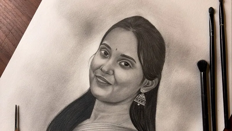 Blood art | pencil sketch | Kishor kanna Arts