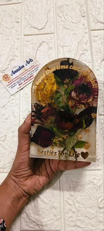 Anusha Arts || Resin Art | Varamala Preservation | Flower Preservation- Bangalore, Resin Arts class, Live stations for events