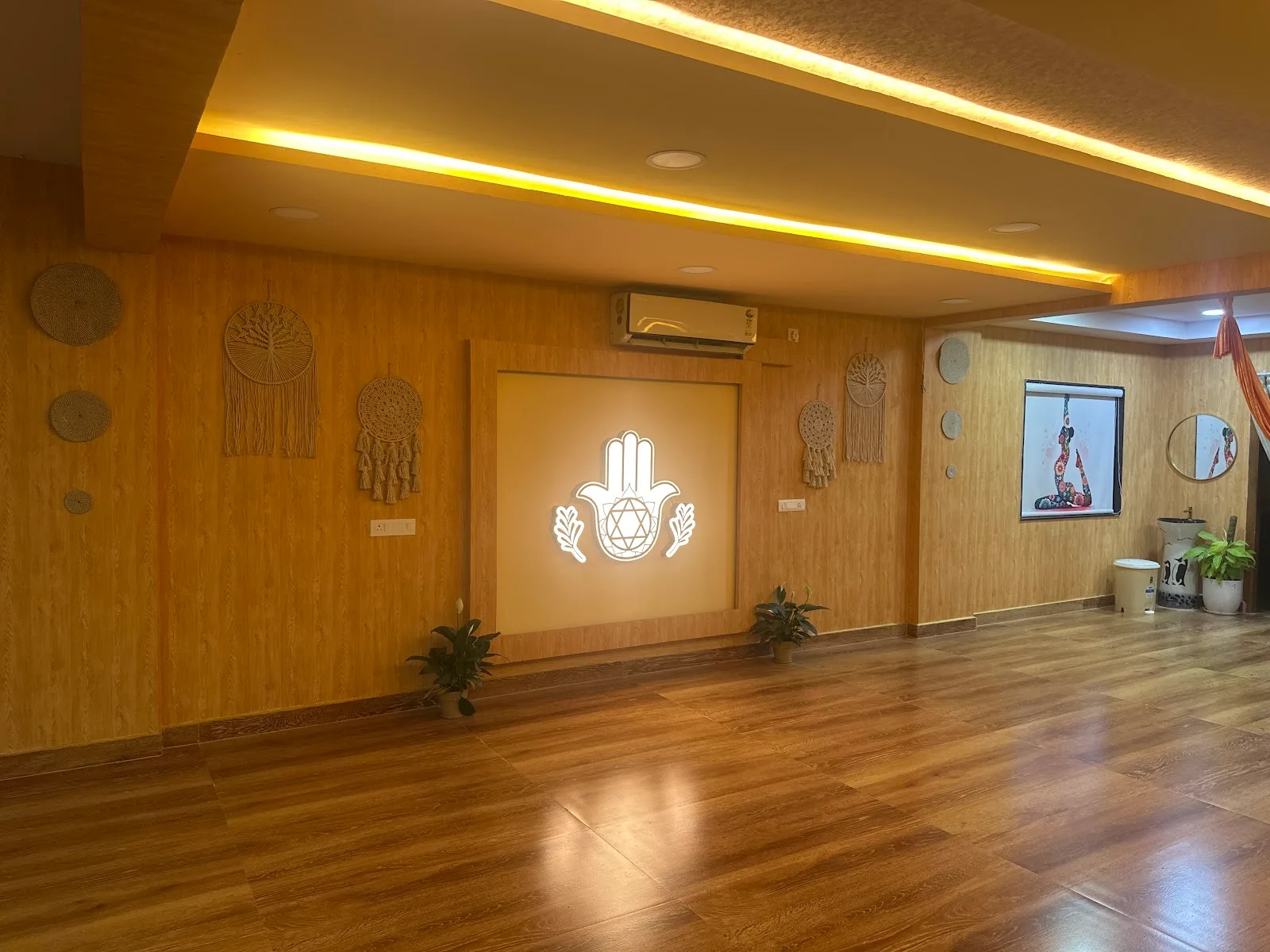 Pallavi’s Mudraa yoga studio