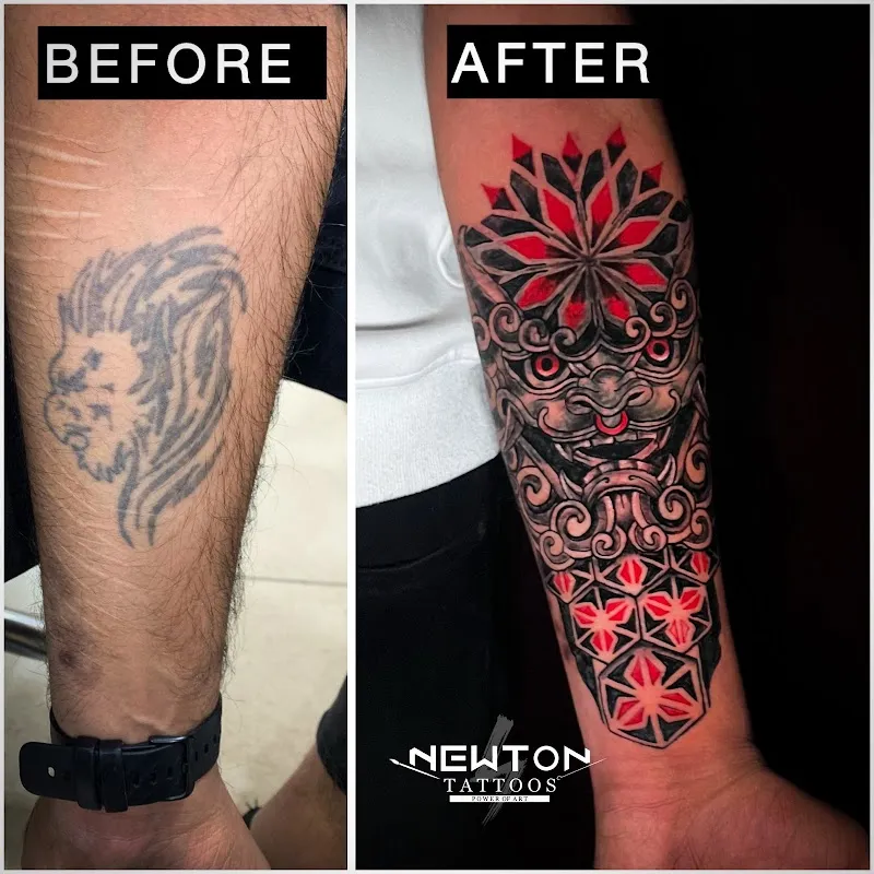 Newton Tattoos - Best Tattoo Studio in Nagarbhavi , Hygenic and Affordable Tattoo Services