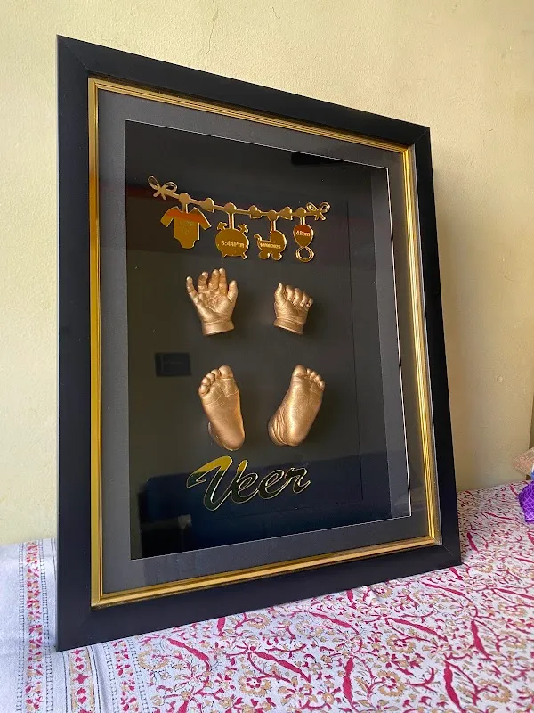 Casting Studio | baby hand feet impression | couple hand casting | family hand casting