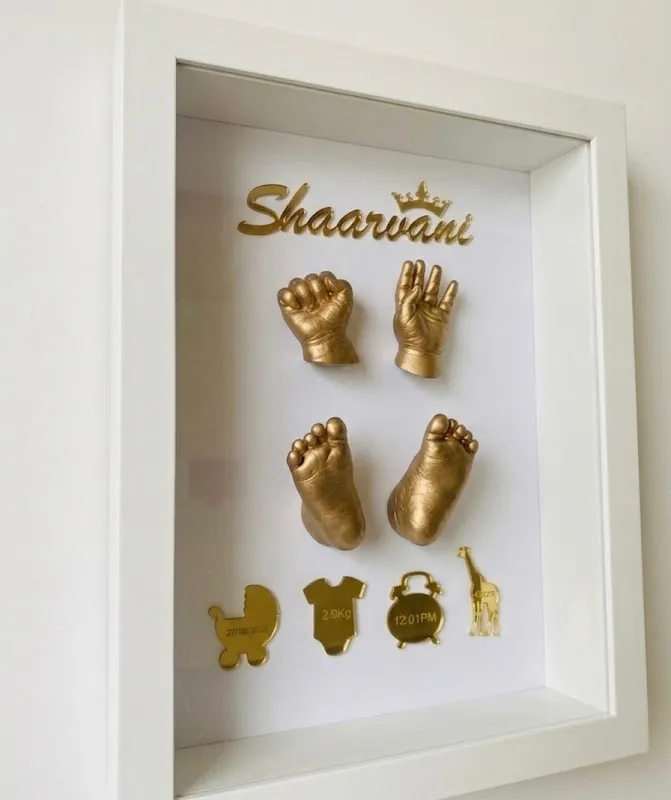 Casting Studio | baby hand feet impression | couple hand casting | family hand casting