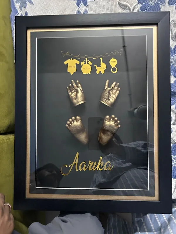 Casting Studio | baby hand feet impression | couple hand casting | family hand casting