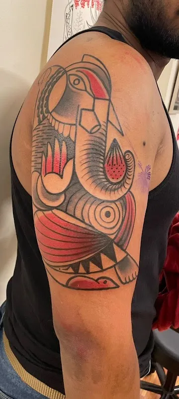 Kalamkari Tattoo
