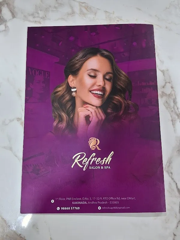 Refresh Salon and Spa - Best Spa in Kakinada