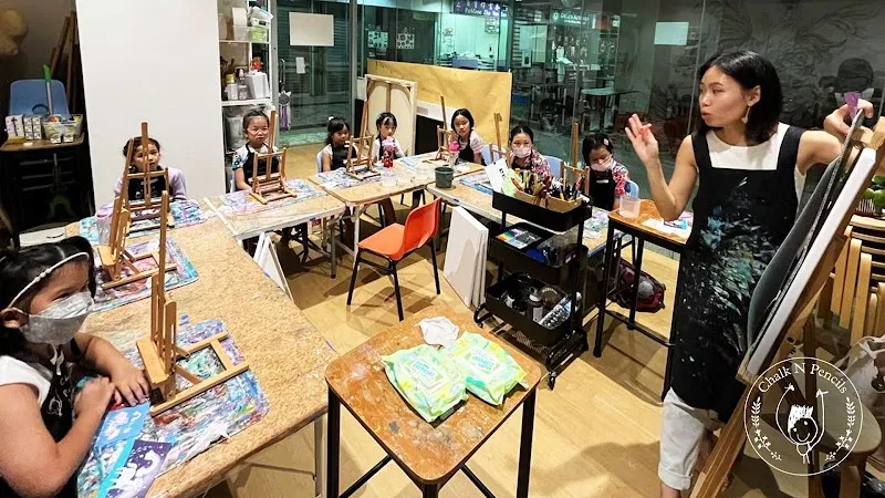 Chalk N Pencils Art Studio @ New Bahru