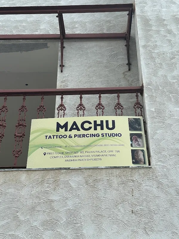 Machu Tattoo Shop & Piercing Studio - Best Tattoo Studio, Best Tattoo Artist, Best Tattoo Shop & Tattoo Studio in Vizag