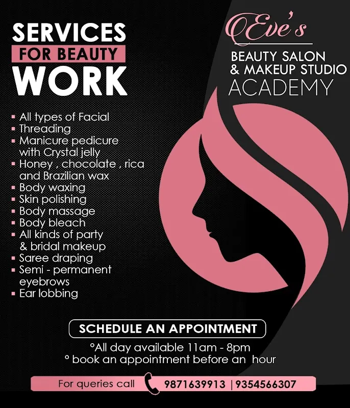 Eve's Beauty Salon Makeup Studio & Academy