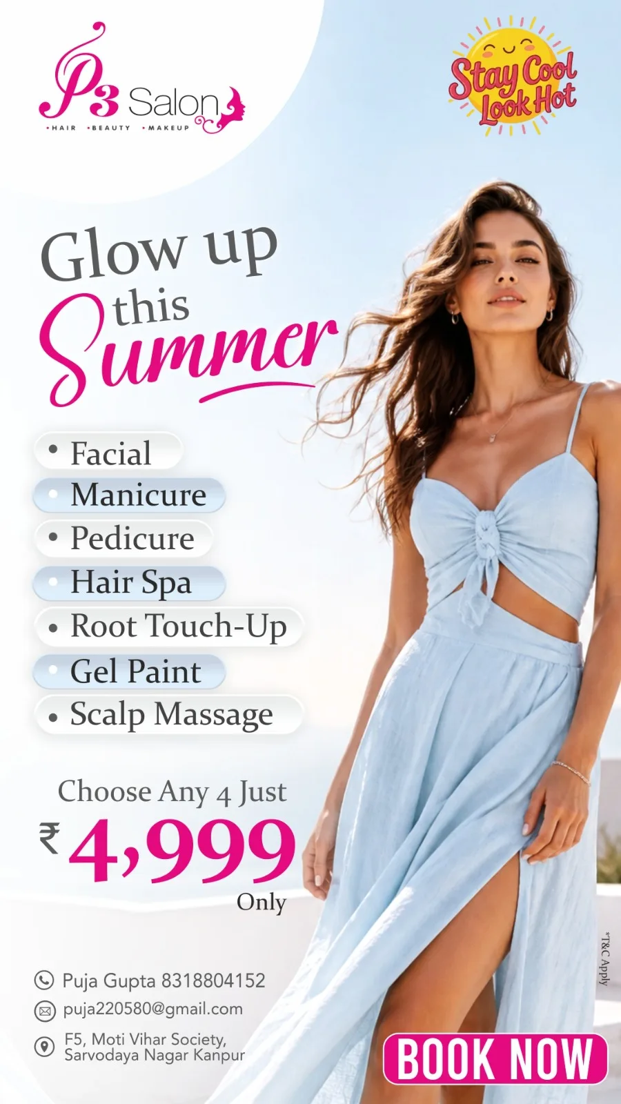 P3 Salon Kanpur | Hair Salon