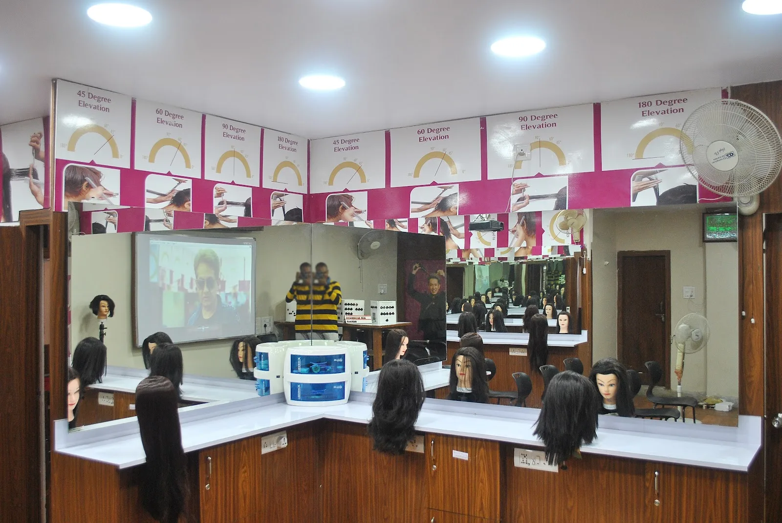 The Jawed Habib Hair & Beauty Salon And Academy.
