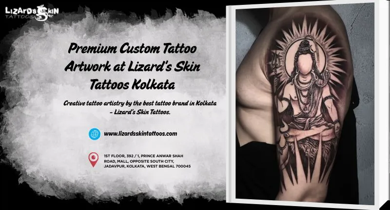 Lizard's Skin Tattoos, Kolkata