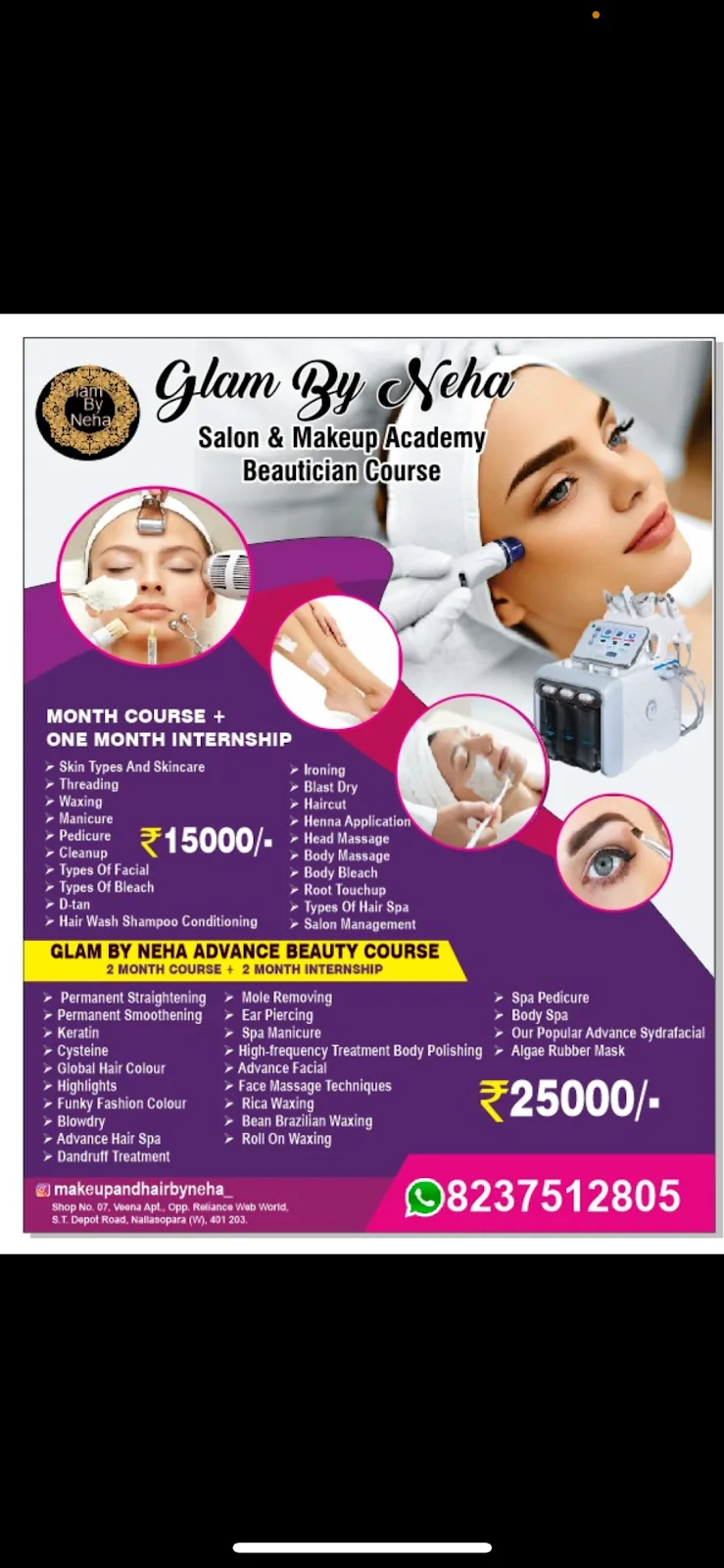 Glam By Neha Salon And Makeup Academy