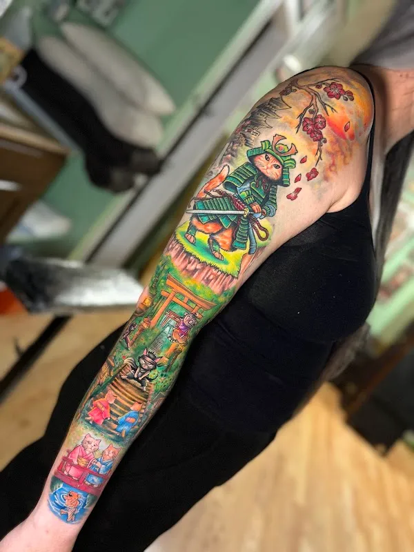 Rising Dragon Tattoos