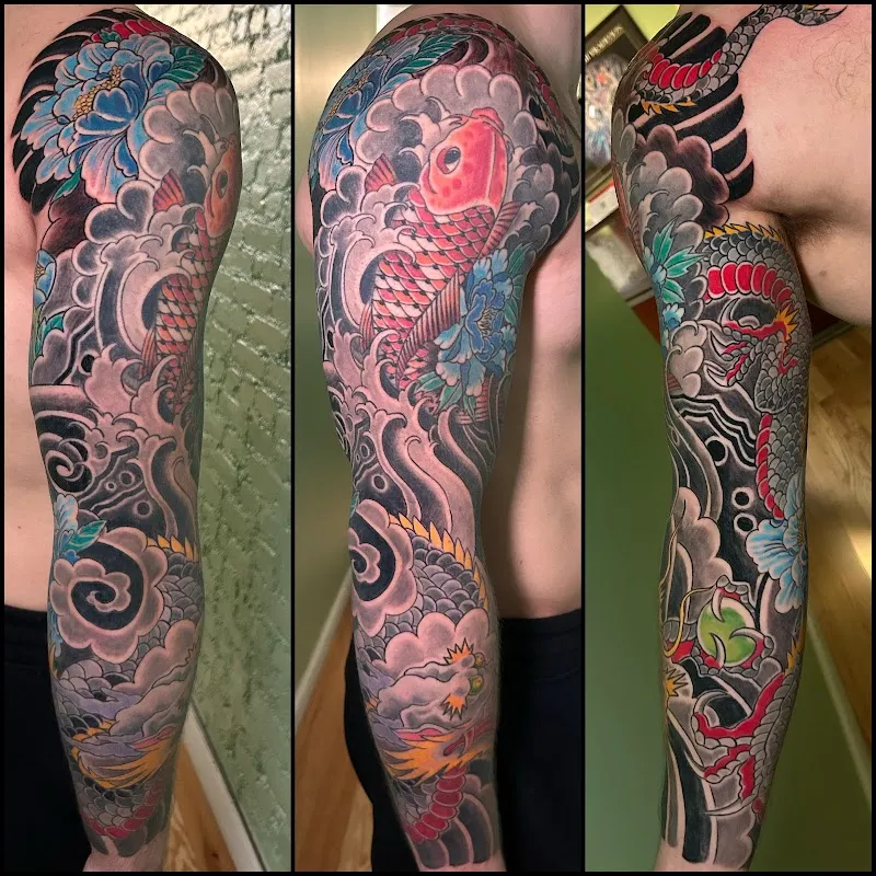 Rising Dragon Tattoos