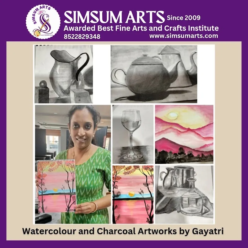 SIMSUM ARTS GALLERY & STUDIO - Painting Classes in Hyderabad kondapur hitech city
