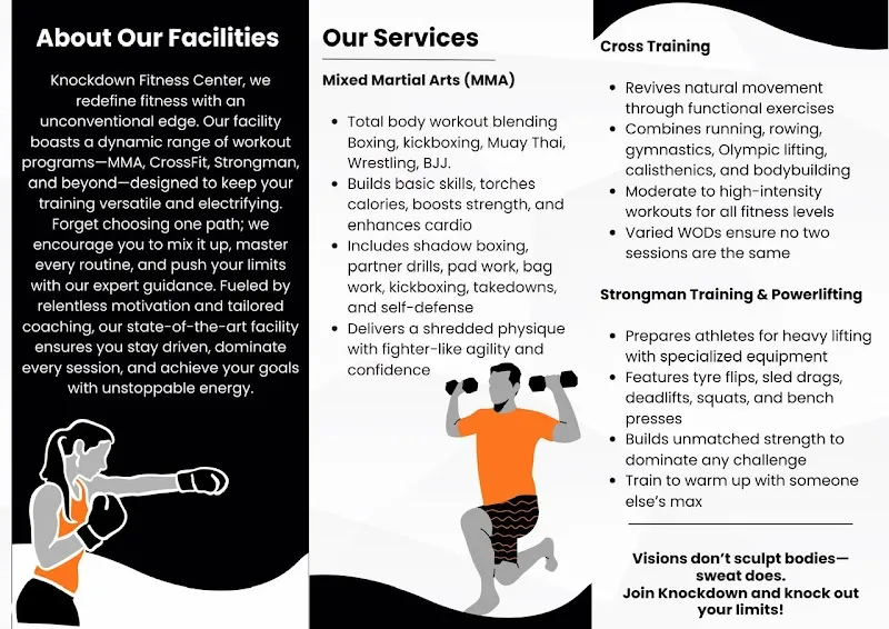 Knockdown fitness center