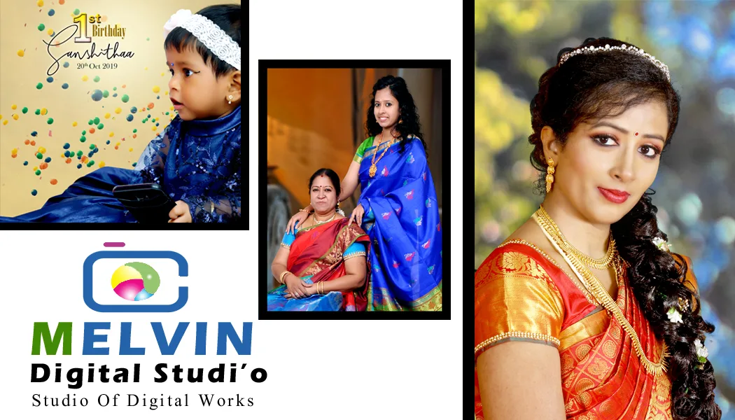 MELVIN DIGITAL STUDIO (WEDDING PHOTOGRAPHERS IN VELACHERY/PHOTO STUDIO/DIGITAL PHOTO STUDIO)
