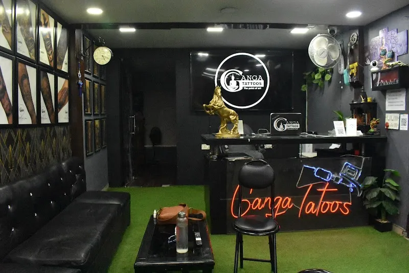 Ganga Tattoos & Piercings Studio in Kalkaji, New Delhi Tattoo Artist -Best Tattoos/Tattoo Artist - Tattoo course & Training