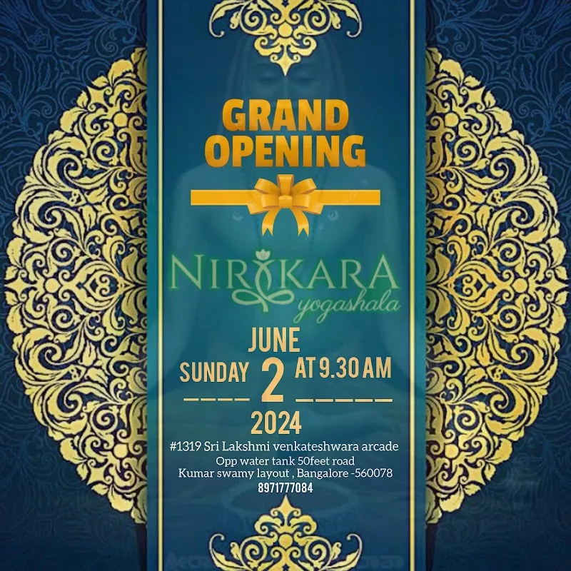 NIRAKARA YOGA SHALA KUMARASWAMY LAYOUT