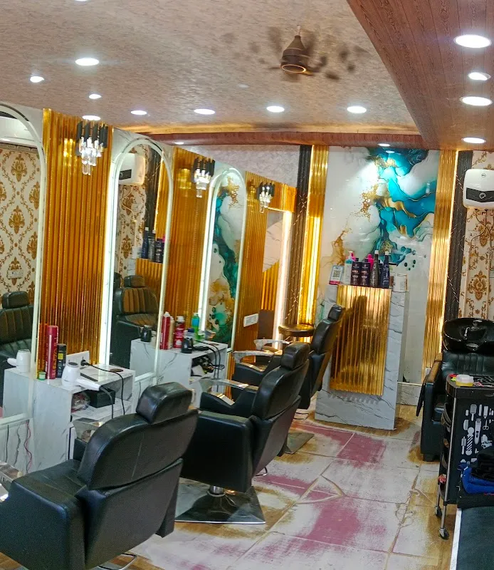 Chrome and comb unisex salon