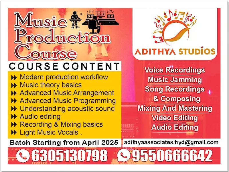 ADITHYA MUSIC RECORDING STUDIO