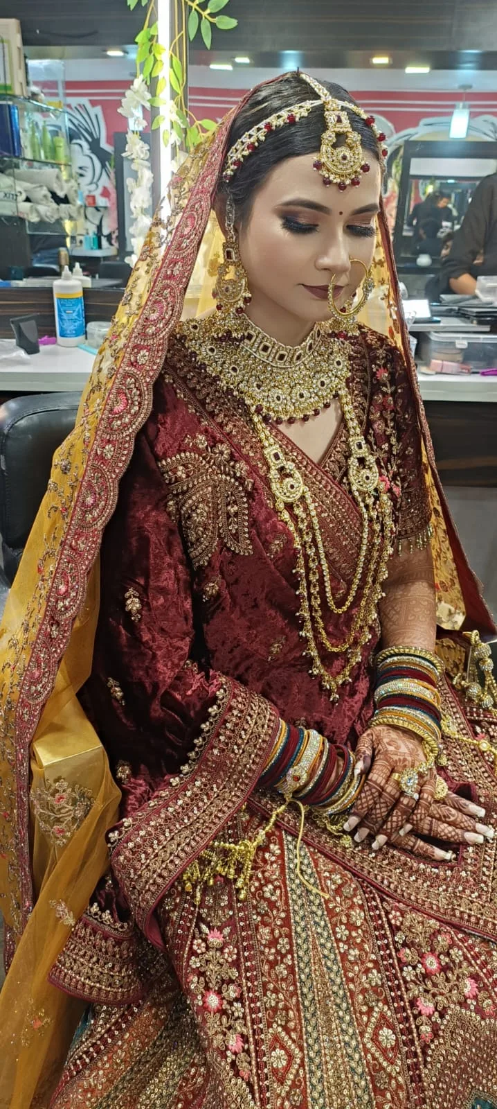 JHB Kidwai Nagar - The Salon - Makeup Studio / Best Bridal Salon in Kanpur/ Best salon in kanpur/