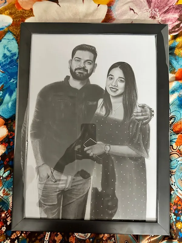 Sketch Artist in Delhi | Portrait Maker Harsh Kumar