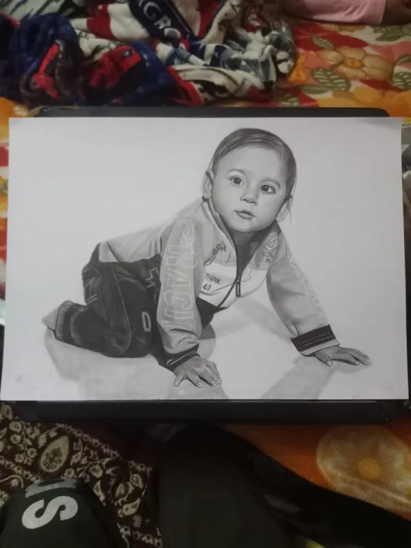 Sketch Artist in Delhi | Portrait Maker Harsh Kumar