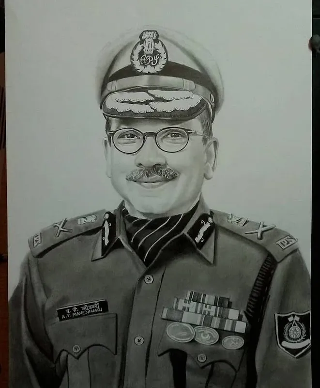 Sketch Artist in Delhi | Portrait Maker Harsh Kumar