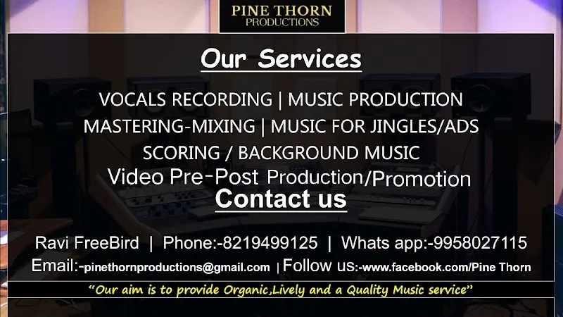 PINE THORN PRODUCTIONS MUSIC STUDIO
