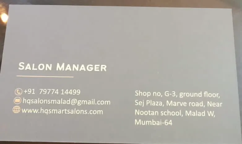 HQ² Smart Salon Goregaon