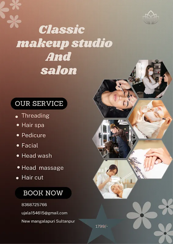 Classic makeup studio and salon