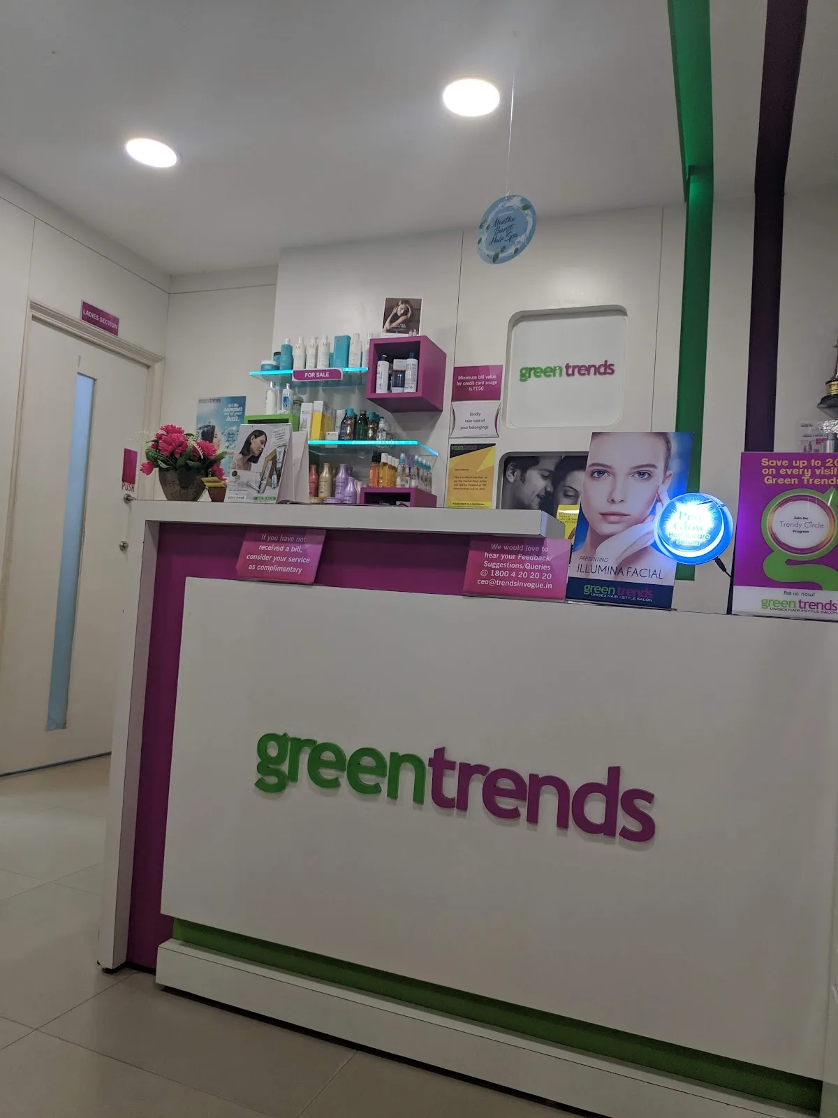 Green Trends Unisex Salon, Mylapore, Chennai