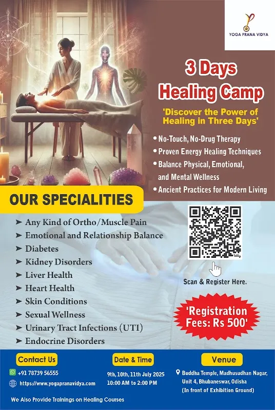 Yoga Prana Vidya Healing Bhubaneswar