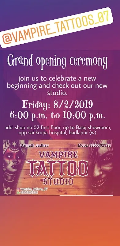 Vampire Tattoo Studio