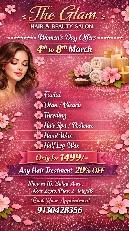 The Glam Hair and Beauty Salon