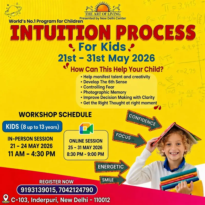 The Art Of Living–Yoga & Meditation Centre Inderpuri