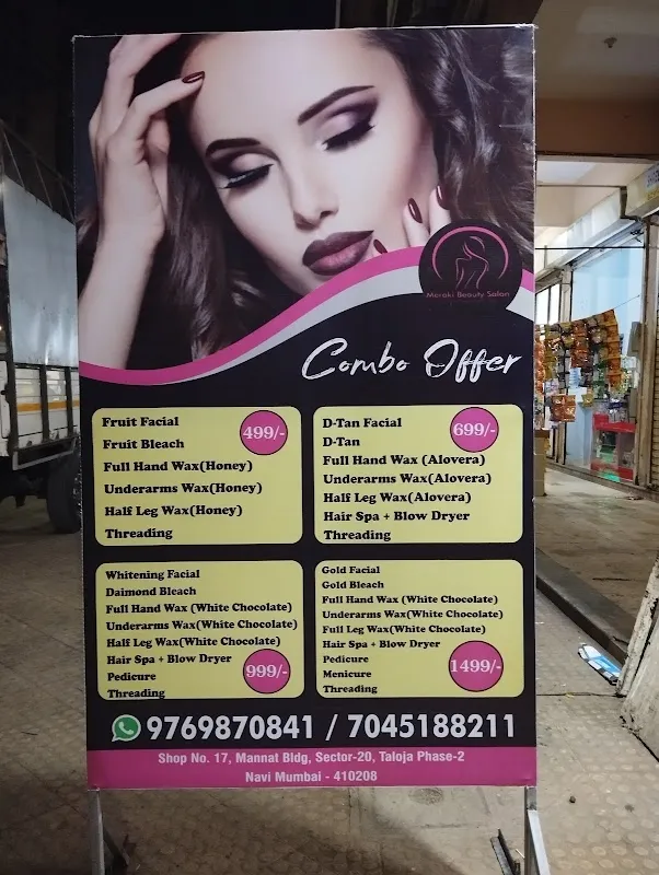 Meraki Beauty Salon & Academy | Bridal & Hair Expert in Taloja