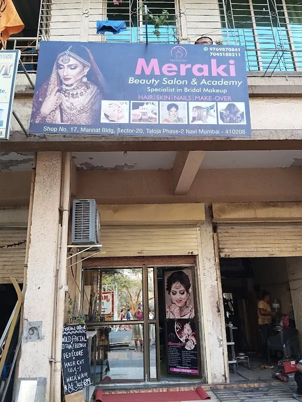 Meraki Beauty Salon & Academy | Bridal & Hair Expert in Taloja