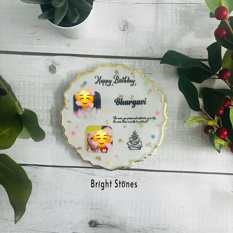 Bright Stones (Hyderabadi Resin Arts Studio)