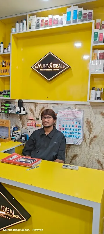 Munna Ideal Salon | Best Hairdresser Parlour in Howrah/Kolkata