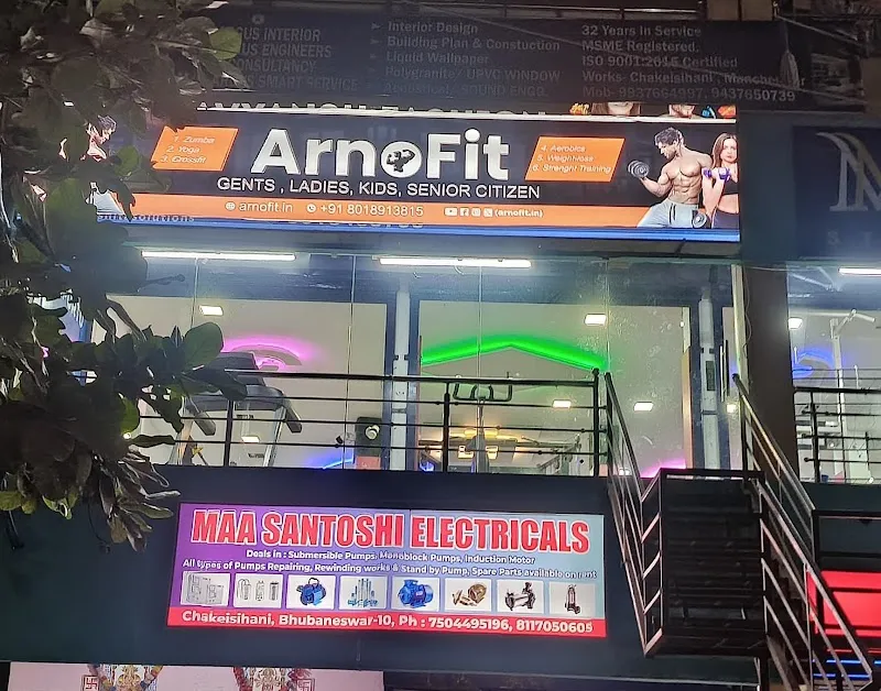 Arnofit Best gym at chakeishiani